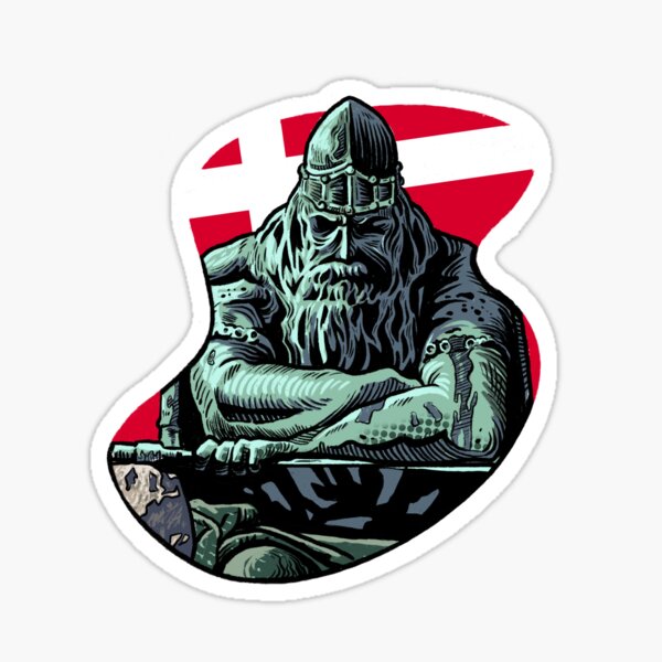 Item preview, Holger Danske artwork designed and sold by PrintByOrderDK.
