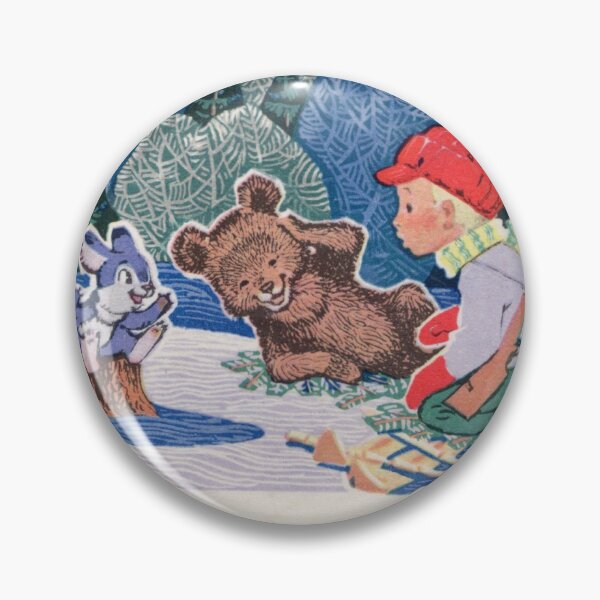 Item preview, Happy New Year Soviet Vintage Fair Tale Scene designed and sold by RussianGifts.