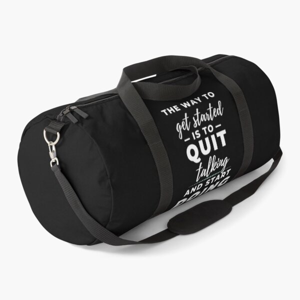 Item preview, The way to get started is to quit talking and start doing- white text designed and sold by EvaWolf.