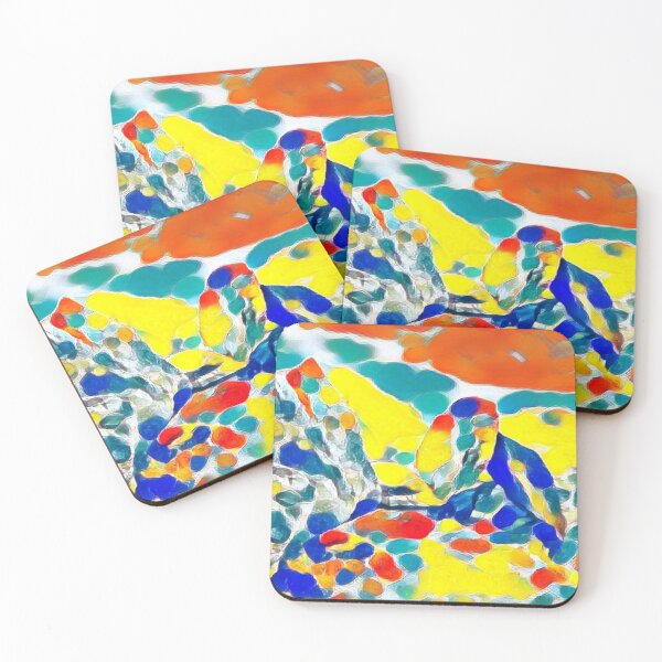 Item preview, Estilo de arte moderno de los parques nacionales de Exmoor designed and sold by TrippyEarth.