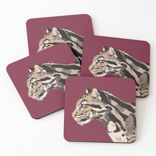 Item preview, Clouded Leopard Portrait designed and sold by GeoCreate.