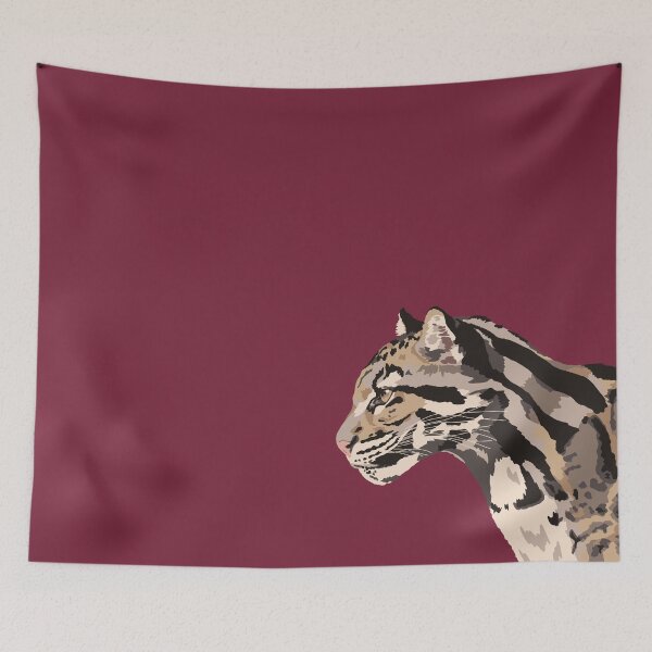 Item preview, Clouded Leopard Portrait designed and sold by GeoCreate.