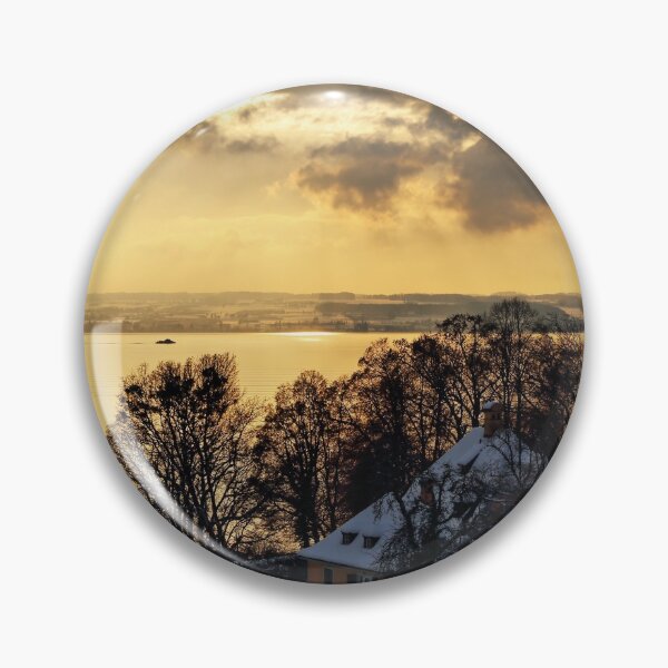 Item preview, Lake Constance Winter Landscape near Hagnau designed and sold by holgermader.