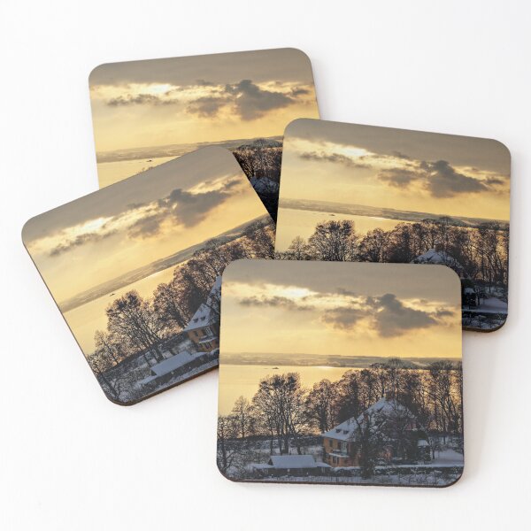 Item preview, Lake Constance Winter Landscape near Hagnau designed and sold by holgermader.