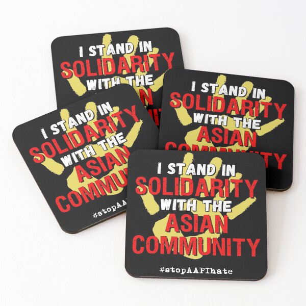 Item preview, I stand in solidarity with the asian community #stopaapihate designed and sold by Try-It.