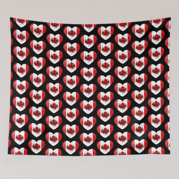 Item preview, Love the North, Eh! (on black) designed and sold by PawsitiveMum.