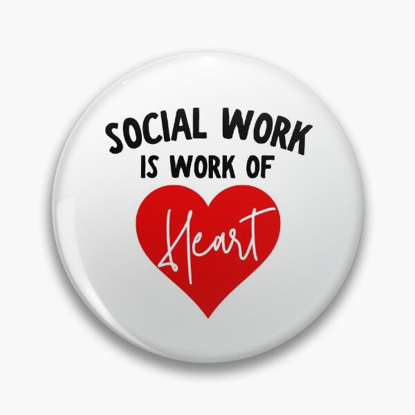 Item preview, Social Work Is Work Of Heart : Gifts Idea designed and sold by SJRoil.