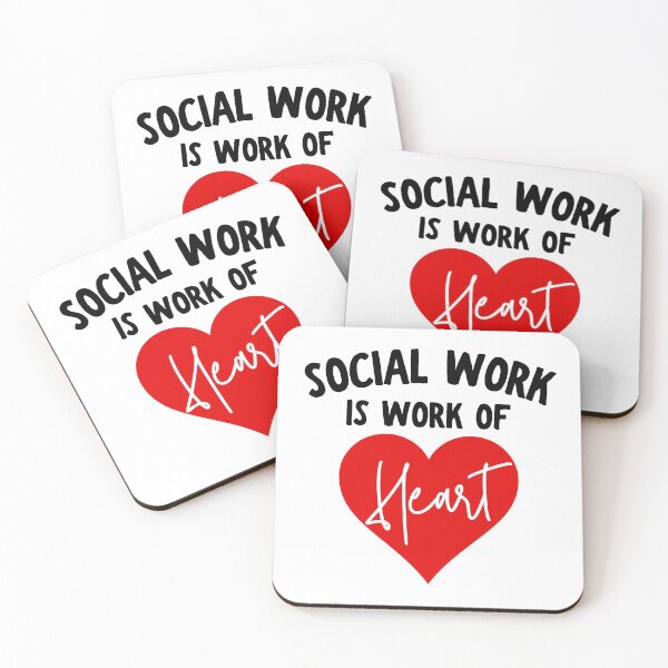 Item preview, Social Work Is Work Of Heart : Gifts Idea designed and sold by SJRoil.