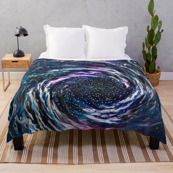 Item preview, Spiral in the night sky - Blue spiral designed and sold by Mariogs.