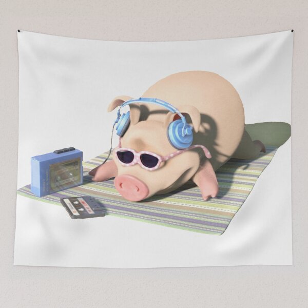 Item preview, Glamorous pig designed and sold by NOX124.