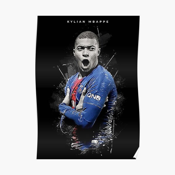 Kylian Mbappe Poster