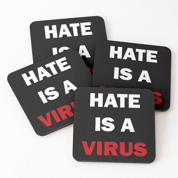 Item preview, Hate is a virus designed and sold by ValentinaHramov.