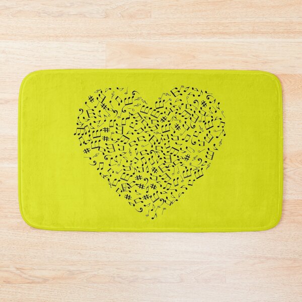 Item preview, Heart Shaped Musical symbols designed and sold by iTrending.