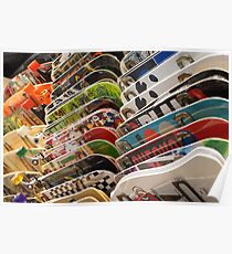 Skateboards Poster