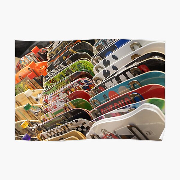Skateboards Poster