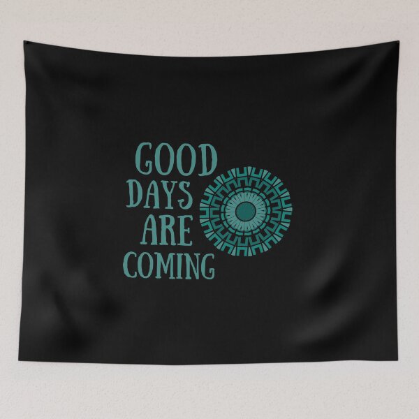 Item preview, Blue Mandala Good Vibes Shirt Hope Love Faith Depression Cute Funny Gift Sarcastic Happy Fun Introvert Awkward Geek Hipster Silly Inspirational Motivational Birthday Present designed and sold by EpsilonEridani.