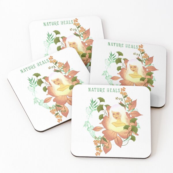 Item preview, Nature Heals  designed and sold by CozyCoveDesigns.