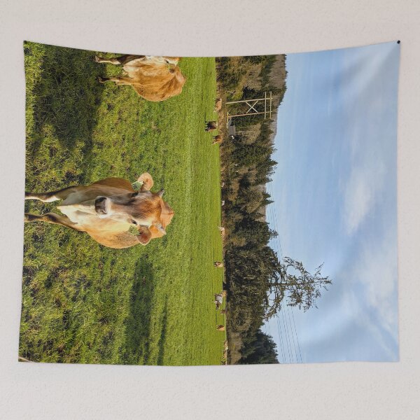 Item preview, A Cow in a Fresh Green Field (original photo) designed and sold by Grace Feucht.