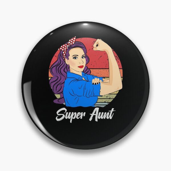 Item preview, Super Aunt Funny Vintage Retro Sunset designed and sold by ZNOVANNA.