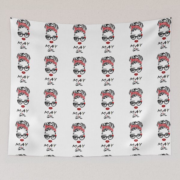 Item preview, May Girl Wink Eye Woman Face Wink Eyes Lady Birthday designed and sold by nancymachado.