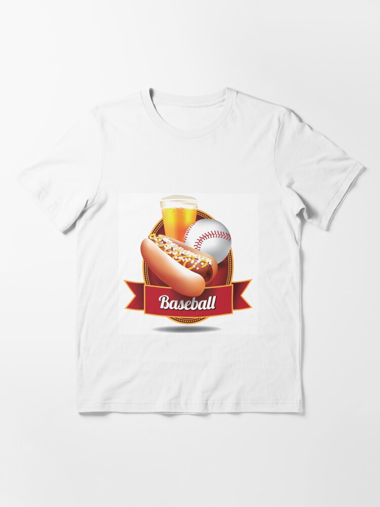 Baseball Hot Dog T-Shirts