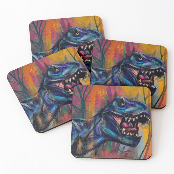 Item preview, Dinosaur Pop Art  designed and sold by luckytiiger.