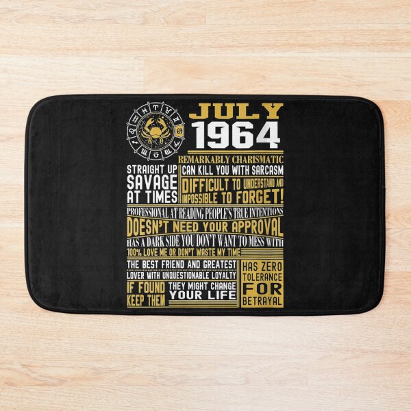 Item preview, 56e anniversaire TShirt né en juillet 1964 faits T-shirt  designed and sold by KareemKutch.