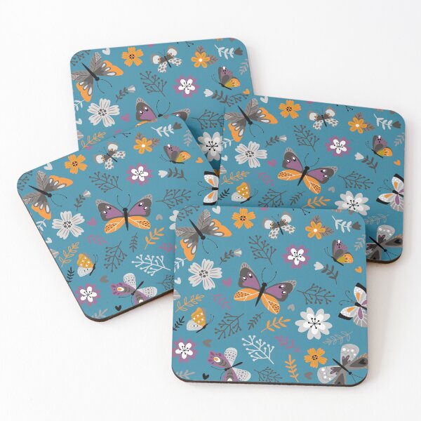 Item preview, Butterflies and Flowers 2 designed and sold by B & K     Store.