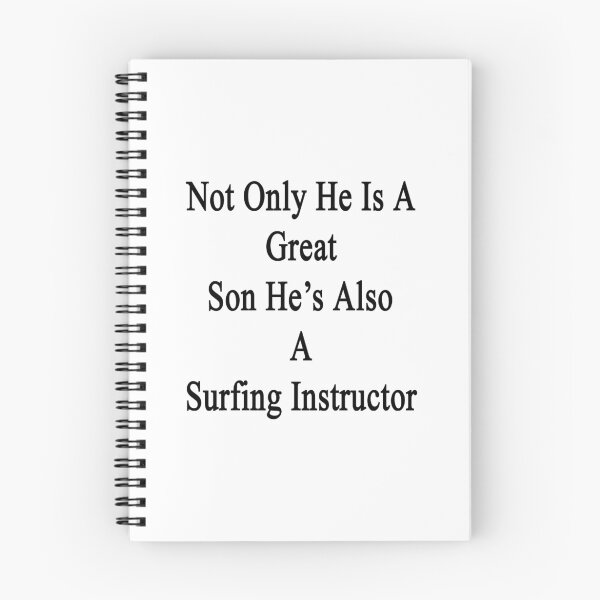 Item preview, Not Only He Is A Great Son He's Also A Surfing Instructor designed and sold by supernova23.