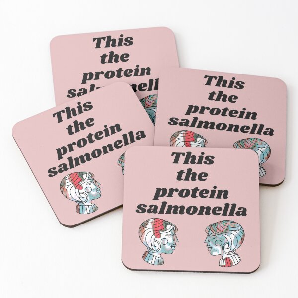Item preview, PROTEIN SALMONELLA - Funny Surreal Bad Translation designed and sold by raspberry-tea.