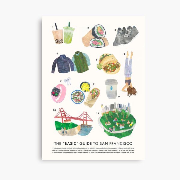 Basic SF Guide Canvas Print