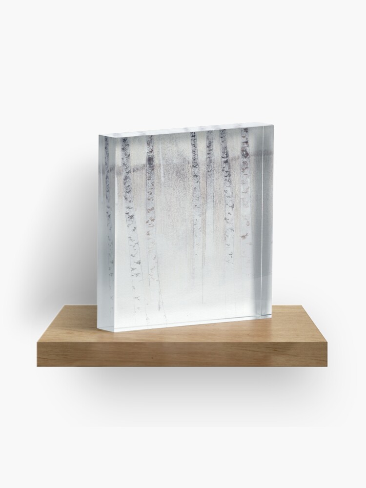 Thumbnail 1 of 5, Acrylic Block, Birch study II designed and sold by LisaLeQuelenec.