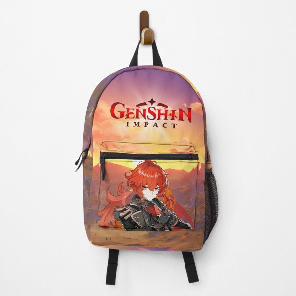 Item preview, Diluc Genshin Impact designed and sold by LokittyLevi.