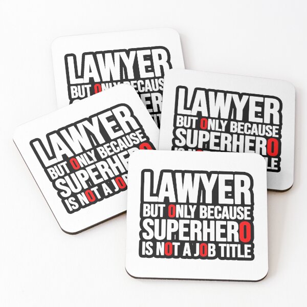 Item preview, Lawyer but only because Superhero is not a job designed and sold by TopsellerShirts.