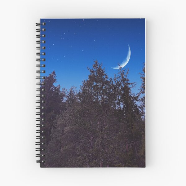 Item preview, New moon in the nightwoods designed and sold by nelllkata.