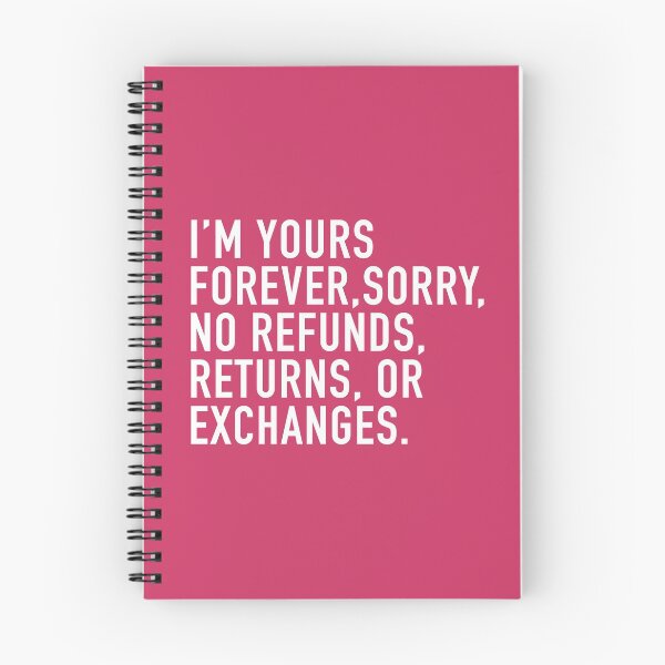 Item preview, I am yours no refunds designed and sold by corbrand.