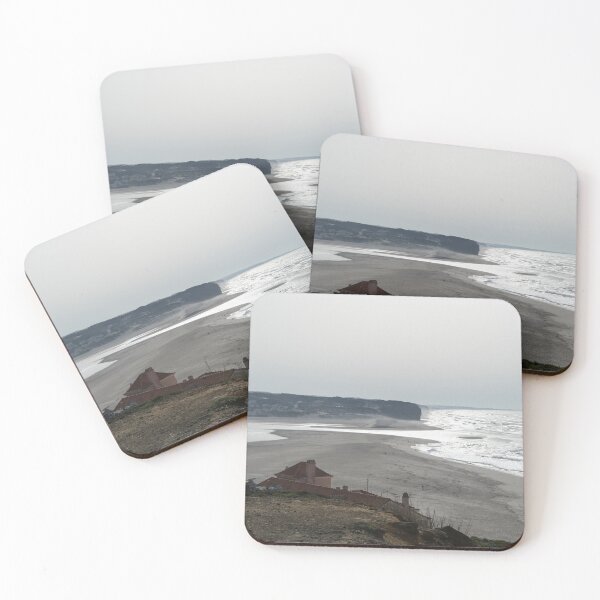 Item preview, Foz do Arelho Beach from Above the Rooftops designed and sold by Georgia Mizuleva.