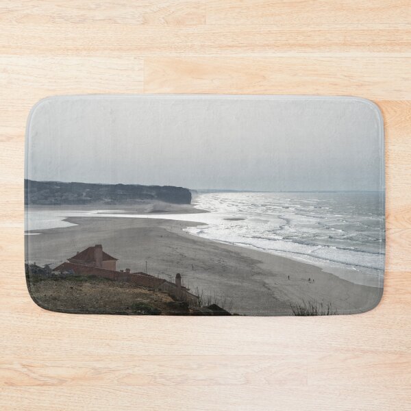 Item preview, Foz do Arelho Beach from Above the Rooftops designed and sold by Georgia Mizuleva.