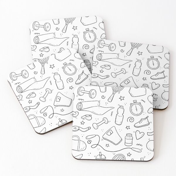 Item preview, Healthy Life Repeating Pattern designed and sold by fahadabu.