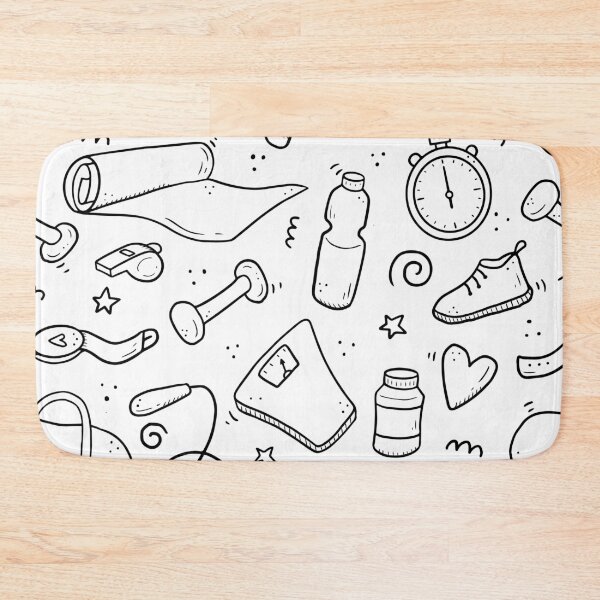 Item preview, Healthy Life Repeating Pattern designed and sold by fahadabu.