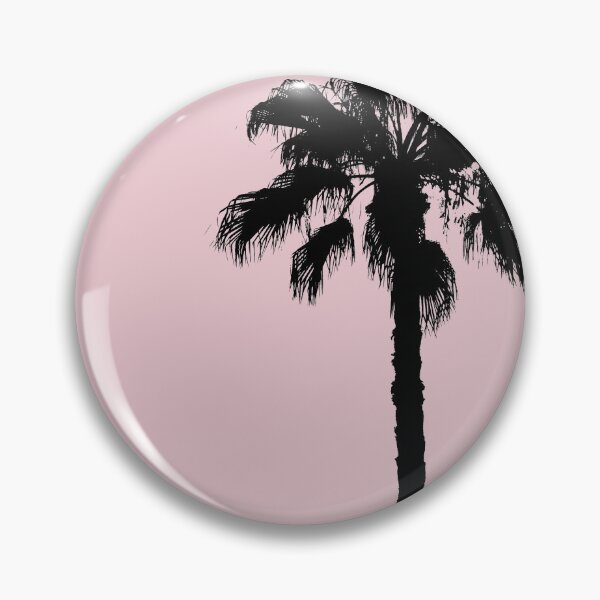 Item preview, Palm Tree Silhouettes On Pink designed and sold by by-jwp.