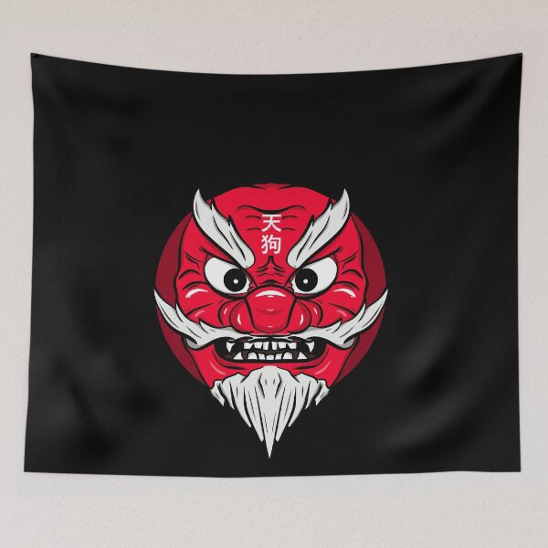 Item preview, Tengu, the Japanese mountain demon designed and sold by Ukiyograph.