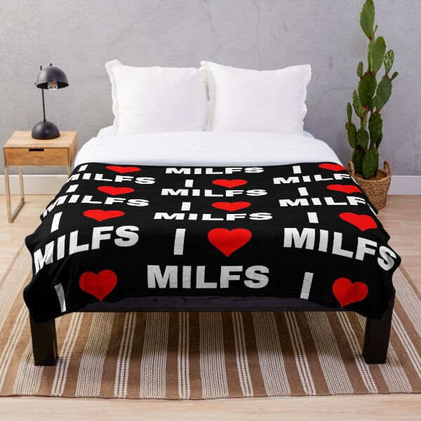 Milf Dennys Throw Blankets Redbubble