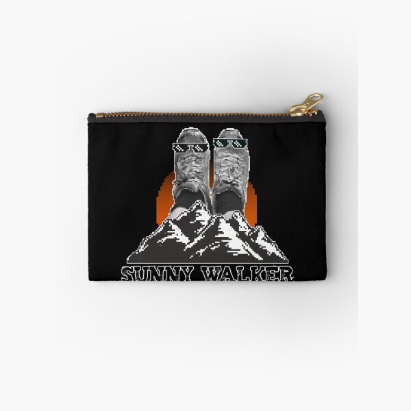 Item preview, Sunglasses Retro Pixel Sunny Walker mountain boots hiking + Alps design designed and sold by emm-j.