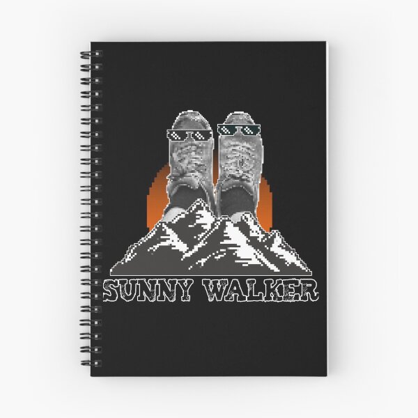 Item preview, Sunglasses Retro Pixel Sunny Walker mountain boots hiking + Alps design designed and sold by emm-j.