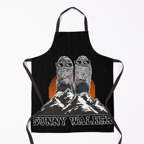 Item preview, Sunglasses Retro Pixel Sunny Walker mountain boots hiking + Alps design designed and sold by emm-j.