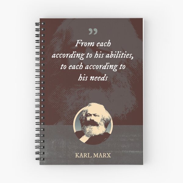 Item preview, Karl Marx - From each according to his abilities, to each according to his needs designed and sold by Syahrasi.