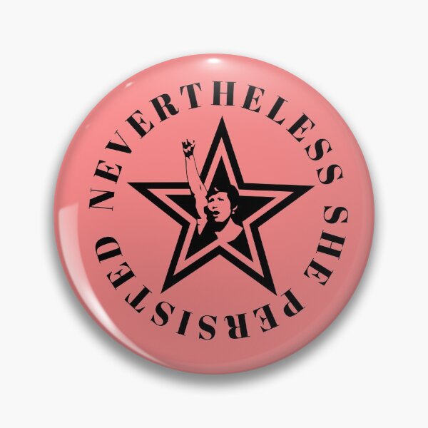 Item preview, Nevertheless she persisted - women empowerment quote designed and sold by Theleochick.