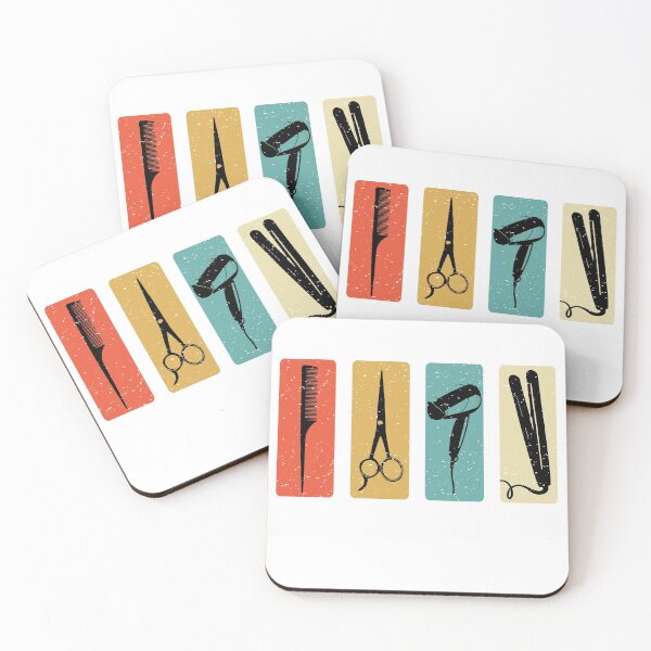 Item preview, The weapons of a hairdresser comb, scissors, hair dryer designed and sold by redshirtz.