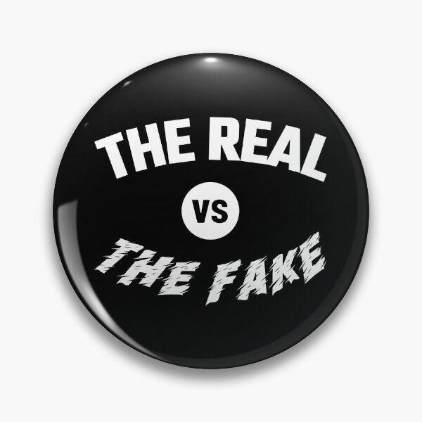 Item preview, The Real Vs The Fake designed and sold by YOYOCollection.